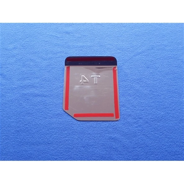 VW T4 Caravelle Krom Depo Kapağı 1995-2003 Paslanmaz Çelik - Resim 2