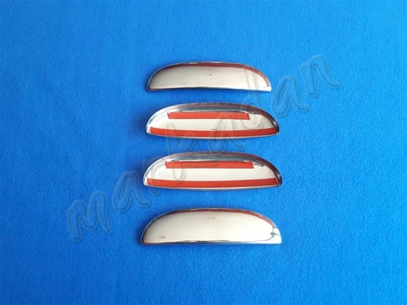 Fiat Palio Krom Kapı Kolu 1998-2011 4 Kapı Paslanmaz Çelik - Resim 2