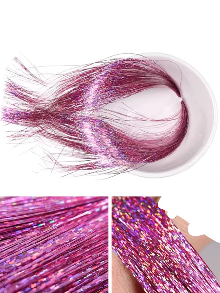 Eagenset Çapari Simi Lazer Hologram Pembe Poşet Sim 36 Metre ürün görseli 1