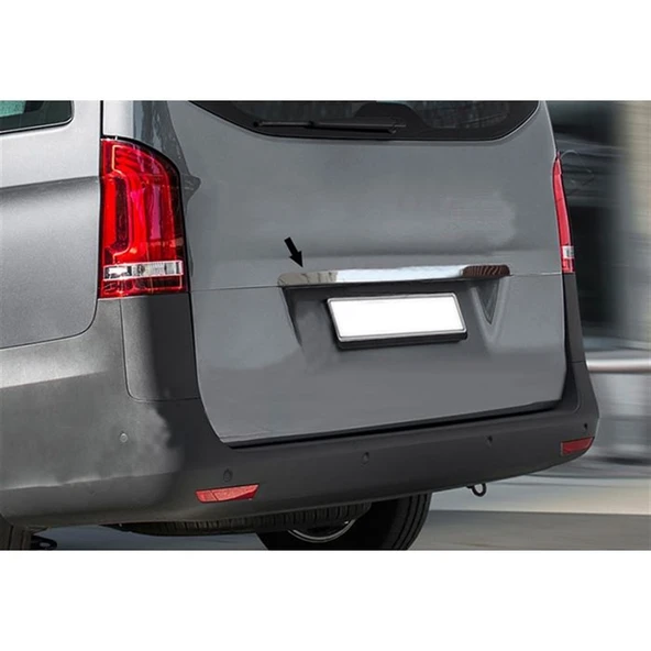 WOC Chrome Mercedes Vito Krom Bagaj Çıtası 2014 Sonrası Paslanmaz Çelik ürün görseli