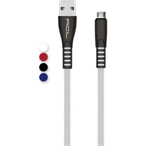 ACL ACK-42 2.4A Mikro 1mt Şarj Kablosu USB Kablo ürün görseli 1