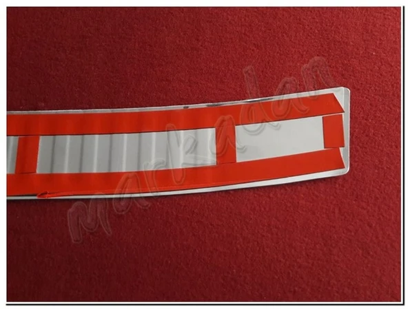 DB Chrome Renault Megane 4 Sedan Arka Tampon Üstü Nikelaj 2016 Sonrası P.Çelik - Resim 3