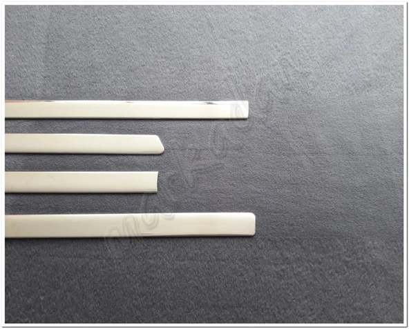 Markadan VW Passat 3B Krom Yan Kapı Çıtası 1996-2005 4 Parça Paslanmaz Çelik - Resim 3