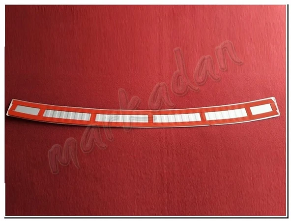 DB Chrome Renault Megane 4 Sedan Arka Tampon Üstü Nikelaj 2016 Sonrası P.Çelik - Resim 2