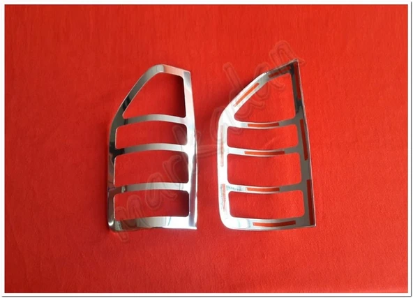 Markadan Mercedes Sprinter Krom Stop Çerçevesi 1998-2006 2 Parça Paslanmaz Çelik - Resim 3