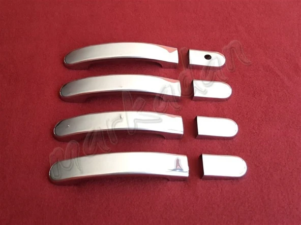 DB Chrome Ford Fiesta Kapı Kolu Nikelajı 2002-2008 4 Kapı P.Çelik ürün görseli