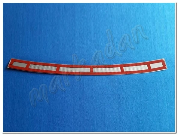 Renault Megane 4 Sedan Krom Arka Tampon Eşiği 2016 Sonrası Paslanmaz Çelik - Resim 3