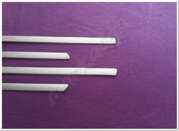 WOC Chrome VW Golf 4 Krom Yan Kapı Çıtası 1998-2004 4 Parça Paslanmaz Çelik - Resim 4