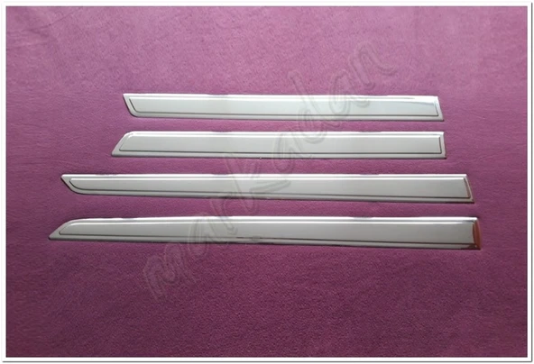 WOC Chrome Peugeot Partner Tepee Krom Yan Kapı Çıtası 2008-2018 4 Parça Paslanmaz Çelik ürün görseli