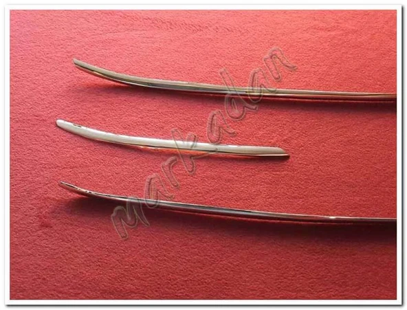 DB Chrome Ford Transit Ön Panjur Nikelajı 2019 Sonrası 4 Parça P.Çelik - Resim 4