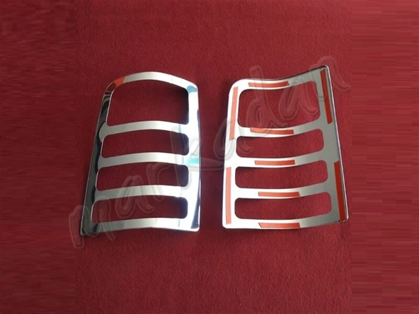 DB Chrome Citroen Berlingo Stop Çerçeve Nikelajı 1996-2008 2 Parça P.Çelik ürün görseli