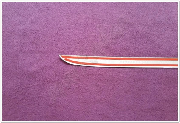 WOC Chrome Dacia Sandero Krom Bagaj Alt Çıta 2006-2012 Paslanmaz Çelik - Resim 4