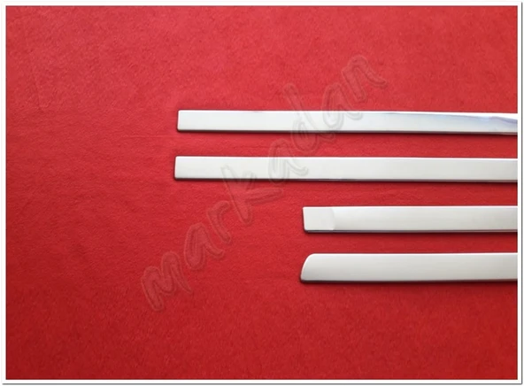 DB Chrome Ford Focus Krom Yan Kapı Çıtası 2005-2008 4 Parça P.Çelik - Resim 3