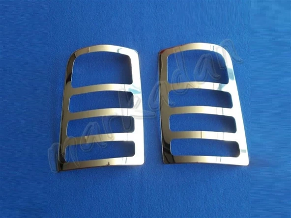 Peugeot Partner Krom Stop Çerçevesi 1996-2008 2 Parça Paslanmaz Çelik ürün görseli
