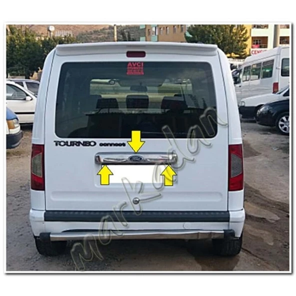 DB Chrome Ford Connect Krom Bagaj Çıtası 2009-2014 P.Çelik ürün görseli