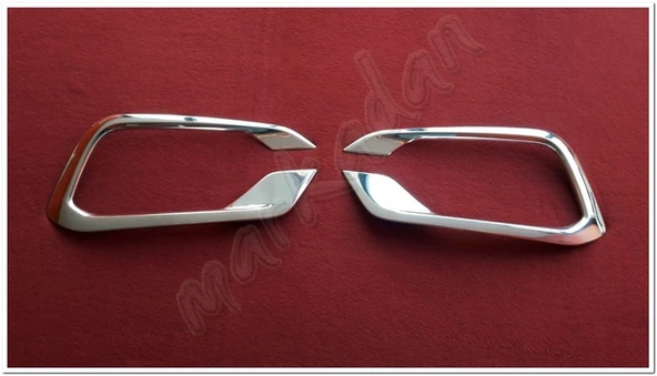 DB Chrome Fiat Egea Sedan Sis Farı Çerçeve Nikelajı 2021 Sonrası 2 Parça P.Çelik - Resim 3