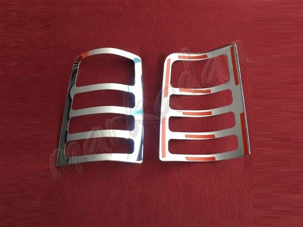 DB Chrome Citroen Berlingo Stop Çerçeve Nikelajı 1996-2008 2 Parça P.Çelik - Resim 3