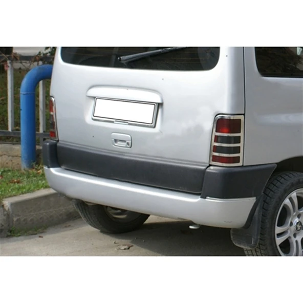 DB Chrome Citroen Berlingo Stop Çerçeve Nikelajı 1996-2008 2 Parça P.Çelik - Resim 2