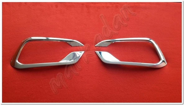 Markadan Fiat Egea Sedan Krom Sis Farı Çerçevesi 2021 Sonrası 2 Parça Paslanmaz Çelik ürün görseli