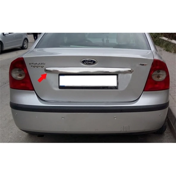 DB Chrome Ford Focus Sedan Krom Bagaj Çıtası 2005-2011 P.Çelik ürün görseli