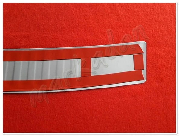 Markadan Renault Megane 4 Sedan Krom Arka Tampon Eşiği 2016 Sonrası Paslanmaz Çelik - Resim 3