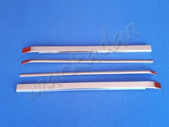 Citroen Nemo Krom Sürgülü Kapı Çıtası 2008 Sonrası 4 Parça Paslanmaz Çelik ürün görseli