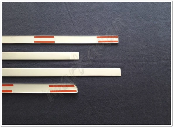 Markadan Ford Focus Krom Yan Kapı Çıtası 2005-2008 4 Parça Paslanmaz Çelik - Resim 4