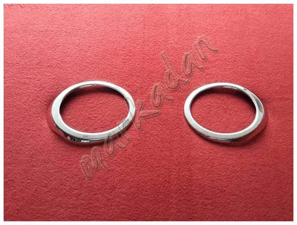 DB Chrome Fiat Doblo Sis Farı Çerçeve Nikelajı 2006-2012 2 Parça P.Çelik ürün görseli