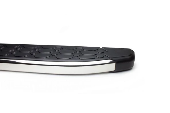 Omsa Line Ford Connect 2002-2014 Uzun Şasi Blackline Krom Alınlı Yan Basamak - Resim 3