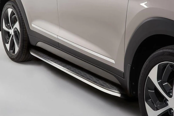 Omsa Line Renault Captur 2013-2019 Blackline Krom Alınlı Yan Basamak - Resim 4
