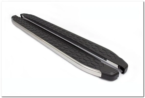 Omsa Line Ford Connect 2002-2014 Kısa Şasi Blackline Krom Alınlı Yan Basamak ürün görseli