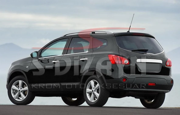 S-Dizayn Nissan Qashqai +2 Krom Cam Çıtası 4 Prç 2010-2014 ürün görseli
