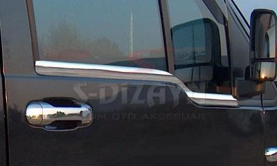 S-Dizayn Ford Connect Krom Cam Çıtası 2 Prç 2009-2014 - Resim 2