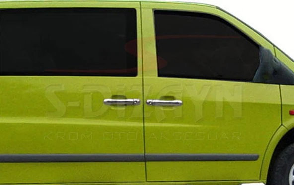 S-Dizayn Mercedes Sprinter W901 Krom Kapı Kolu 4 Kapı 2000-2006 - Resim 3