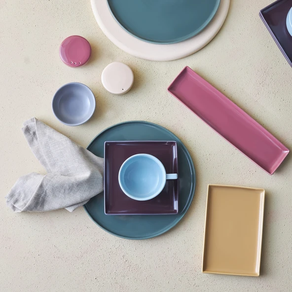 Karaca Forever Bone Monaco 28 Parça 6 Kişilik Kahvaltı Takımı - Resim 3