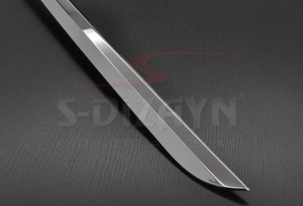 S-Dizayn Citroen C4 HB Abs Krom Bagaj Alt Çıtası 2010-2020(Formlu) - Resim 2