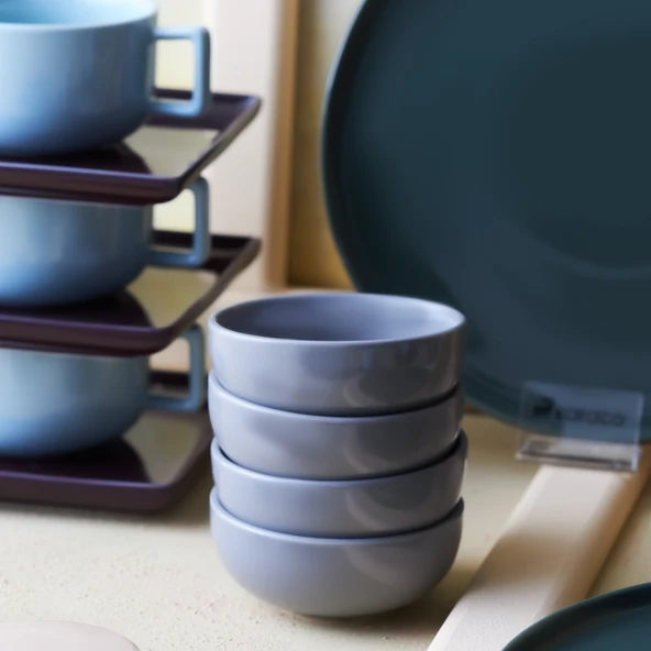 Karaca Forever Bone Monaco 28 Parça 6 Kişilik Kahvaltı Takımı - Resim 5