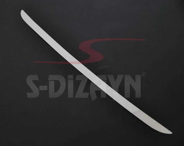 S-Dizayn Fiat Doblo Krom Bagaj Camı Alt Çıtası 2010-2015 ürün görseli
