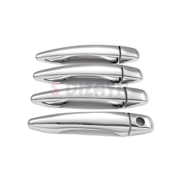 S-Dizayn Citroen C3 Krom Kapı Kolu 4 Kapı 2010-2016 - Resim 2