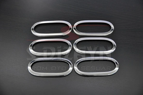 S-Dizayn Mercedes Sprinter W906 Krom Yan Reflektör Çerçevesi 6 Prç 2006-2013 ürün görseli