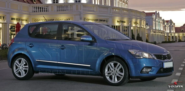 S-Dizayn Kia Ceed Kapı Koruma Çıtası Krom 2006-2010 ürün görseli