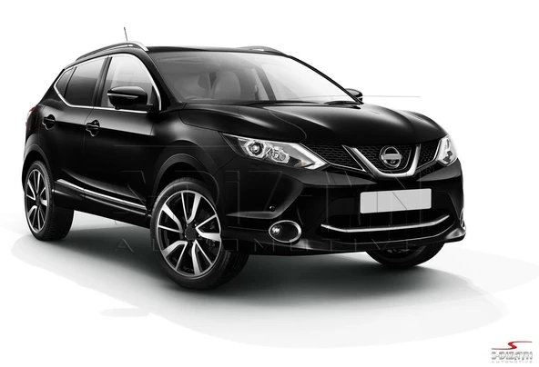 S-Dizayn Nissan Qashqai Krom Yan Kapı Çıtası 4 Prç 2014-2021 - Resim 5