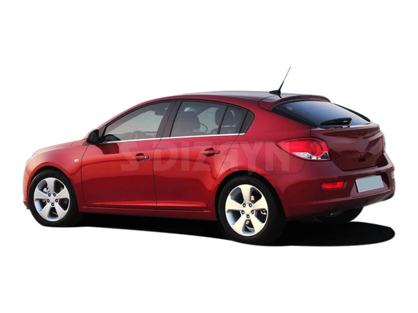 S-Dizayn Chevrolet Cruze HB Krom Cam Çıtası 6 Prç 2011-2019 ürün görseli
