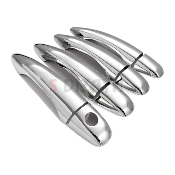 S-Dizayn Citroen C3 Krom Kapı Kolu 4 Kapı 2010-2016 - Resim 4