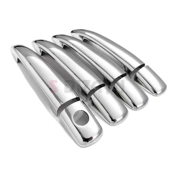 S-Dizayn Citroen C4 Krom Kapı Kolu 4 Kapı 2005-2010 - Resim 3
