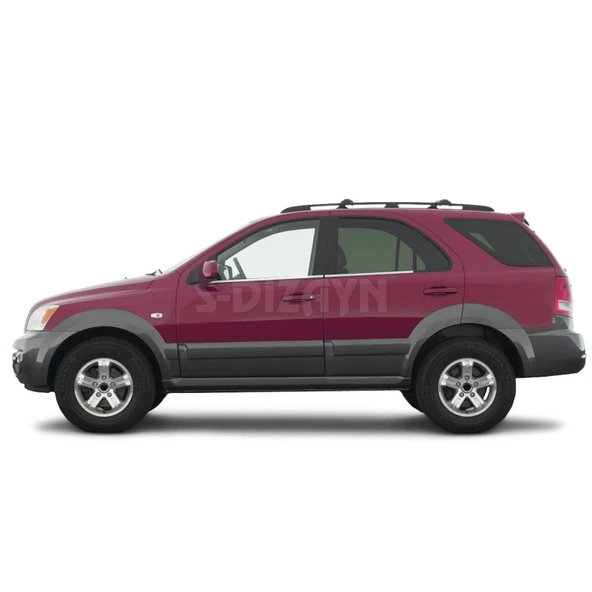 S-Dizayn Kia Sorento Krom Cam Çıtası 4 Prç 2002-2009 ürün görseli