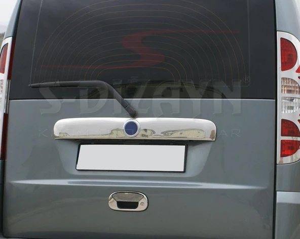 S-Dizayn Fiat Doblo Krom Bagaj Çıtası 2006-2010 ürün görseli
