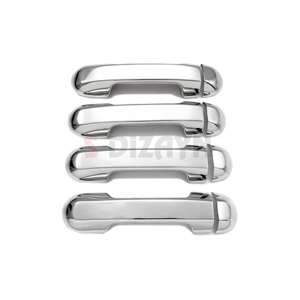 S-Dizayn Ford Connect Krom Kapı Kolu 4 Kapı 2009-2014 - Resim 2