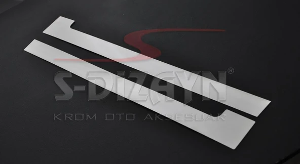 S-Dizayn Mercedes Citan Krom Sürgülü Kapı Çıtası 2 Prç 2013-2021 - Resim 2