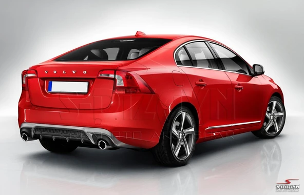 S-Dizayn Volvo S 60 SD Kapı Koruma Çıtası Krom 2013-2018 ürün görseli